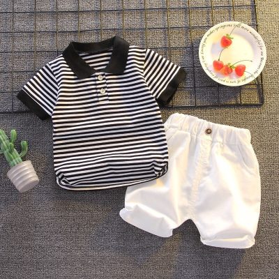 Boys Summer Polo & Shorts Set (2pcs)