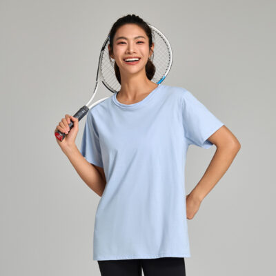 Women’s Quick-Dry Cotton Sports T-Shirt