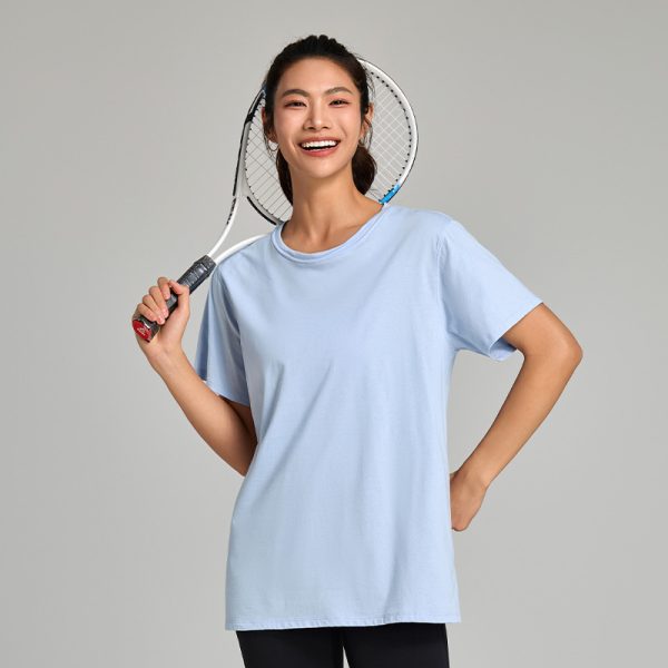 Women's Quick-Dry Cotton Sports T-Shirt