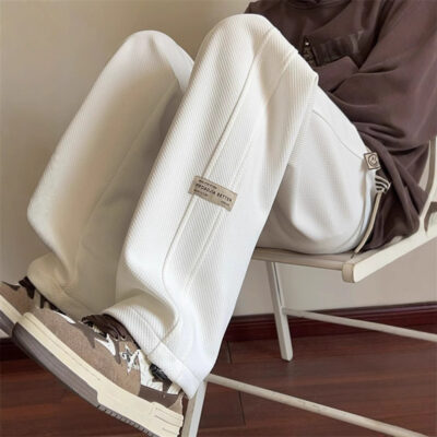 Drawstring high-quality sweatpants