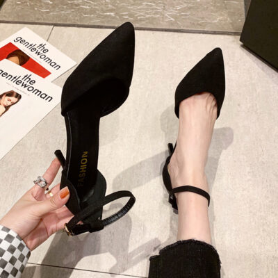 fashion slotted women shoes