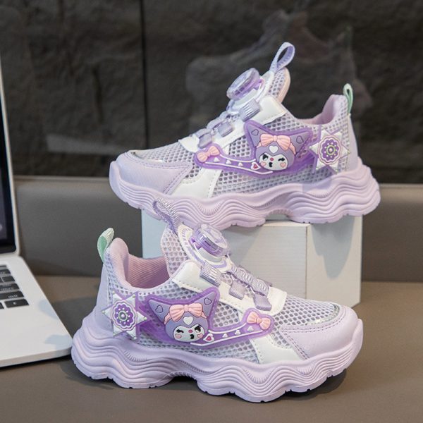 Second image of rotating button sneakers for children