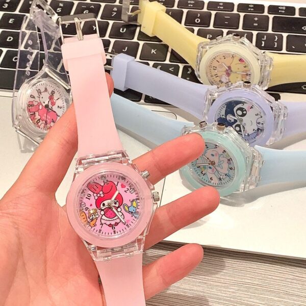 Second image of Kids Sanrio Cartoon Luminous Watch
