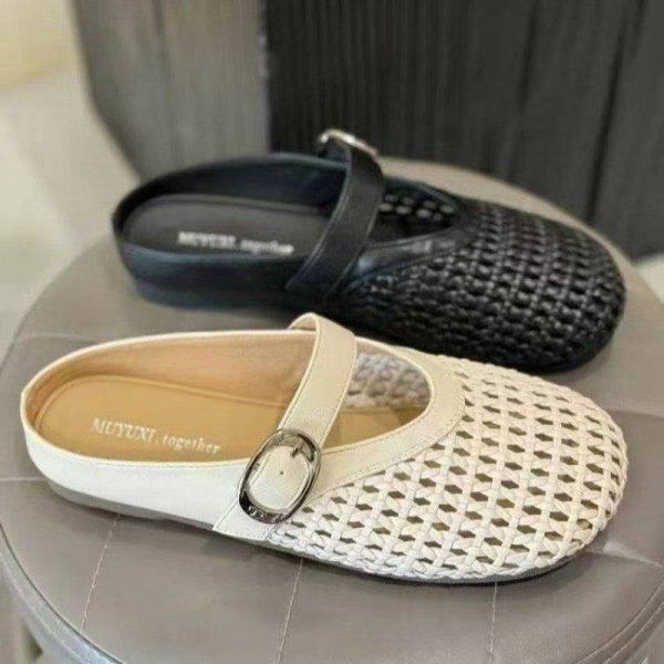 New Summer Woven Sandals For Girls