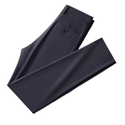 men’s three-proof high-elastic pants trousers.