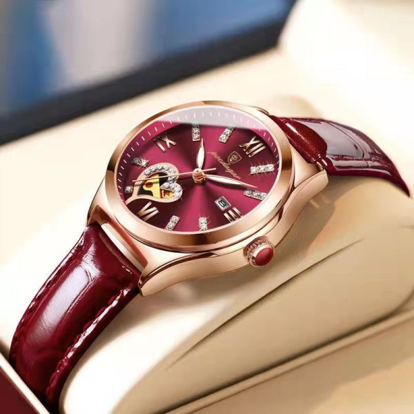 Second image of Calendar waterproof luminous ladies watch