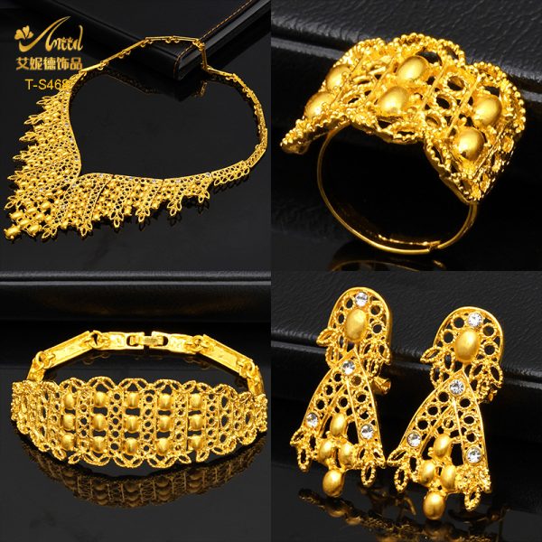 Second image of Dubai  bridal wedding large jewelry
