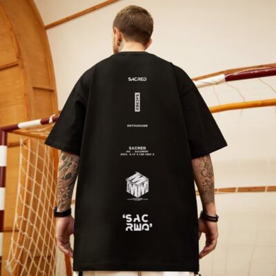 half-sleeved new national tide fattened plus-size for men…