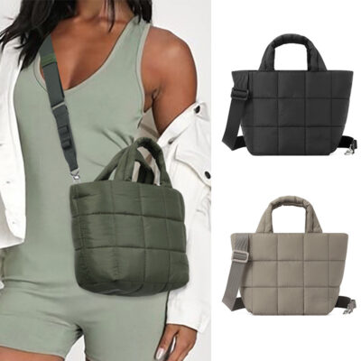 Women’s Fluffy Adjustable Strap Shoulder Bag