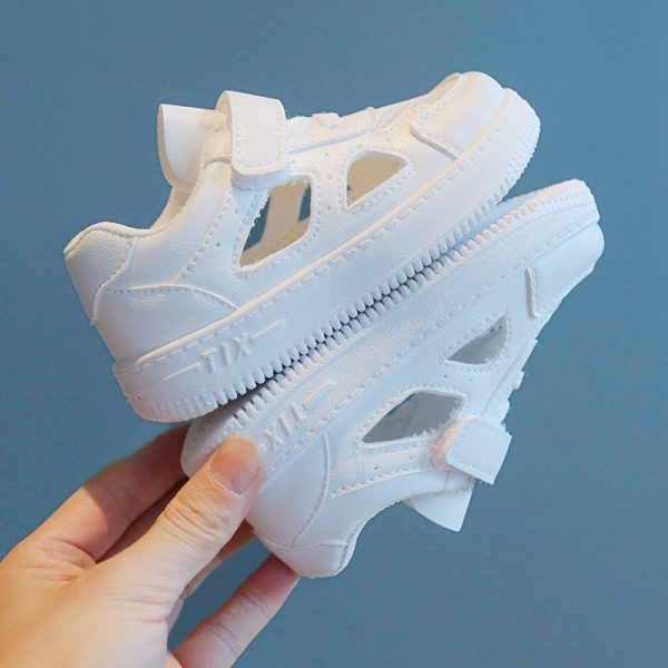 Second image of Cutouts Sneakers Soft Soled Baby Shoes