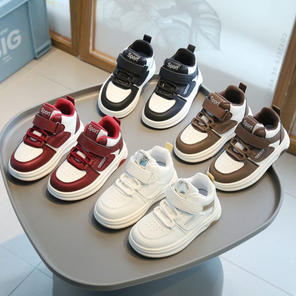 Casual board-soled baby shoes