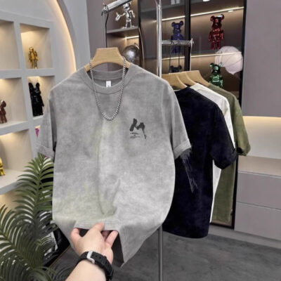 men’s loose top T-shirt