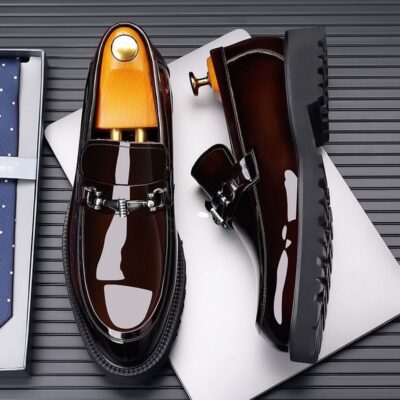 british casual men’s wedding shoes