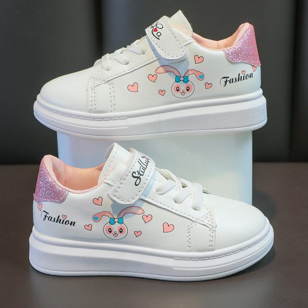 baby white Sneakers Girls