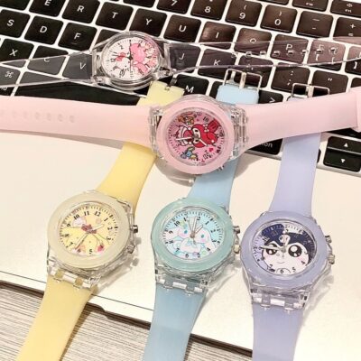 Kids Sanrio Cartoon Luminous Watch