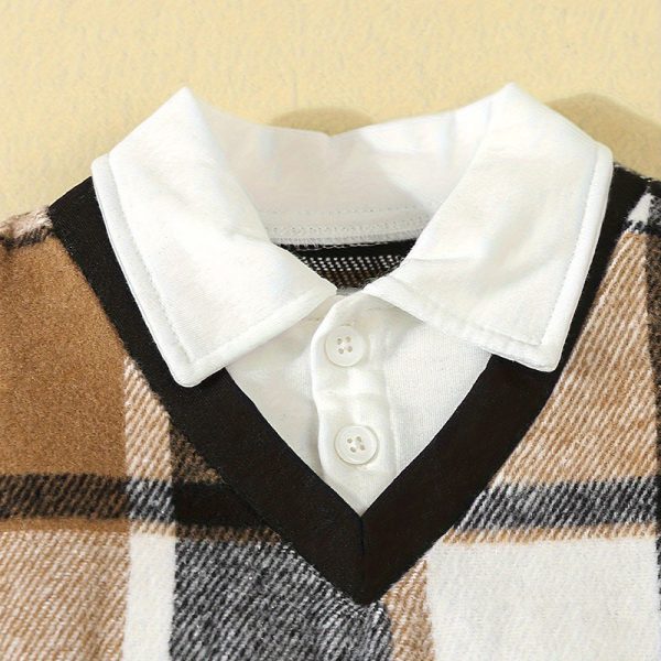 Second image of Boys' preppy style suit