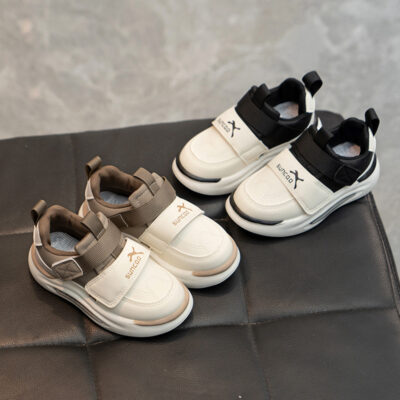Toddler Leather Non-Slip Sneakers