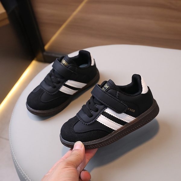 Second image of Kids Color-Block Soft Sole Sneakers