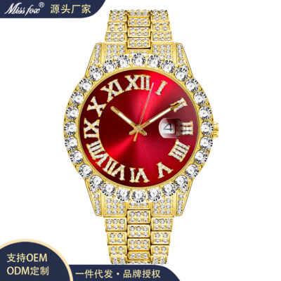MISS FOX water ghost Rome diamond watch