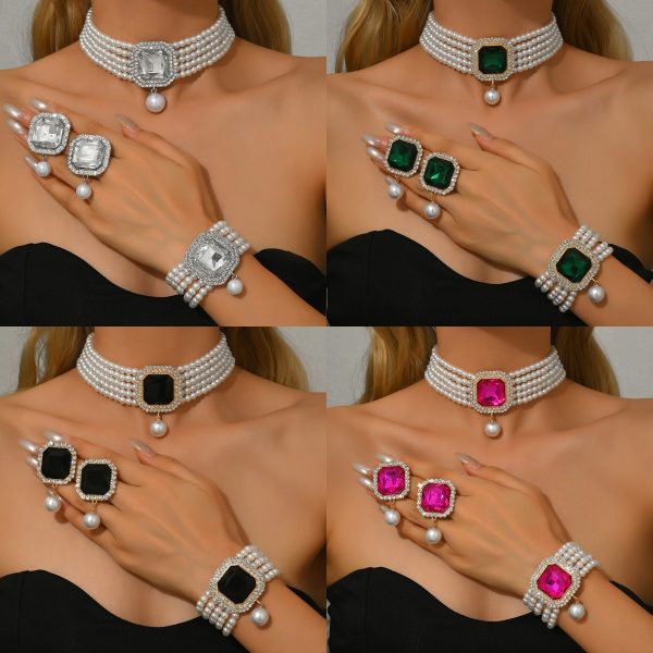diamond bracelet three-piece ace jewelry