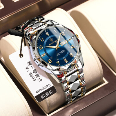 luxury waterproof luminous watch