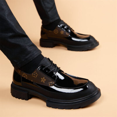 Men’s Pattern Business Casual shoes