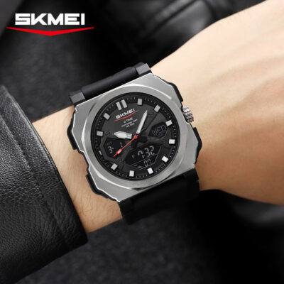Skmei men’s commuter dual display watch