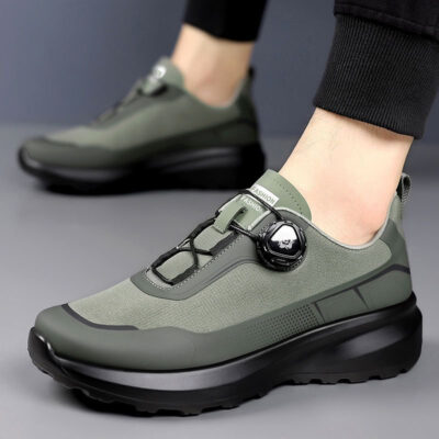 Outdoor men’s thick-soled rotary shoes