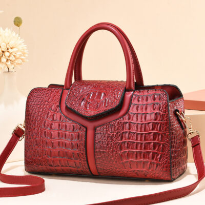 Crocodile Print Bag