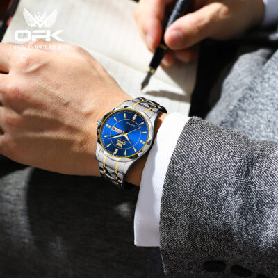 OPK double calendar waterproof men’s watch
