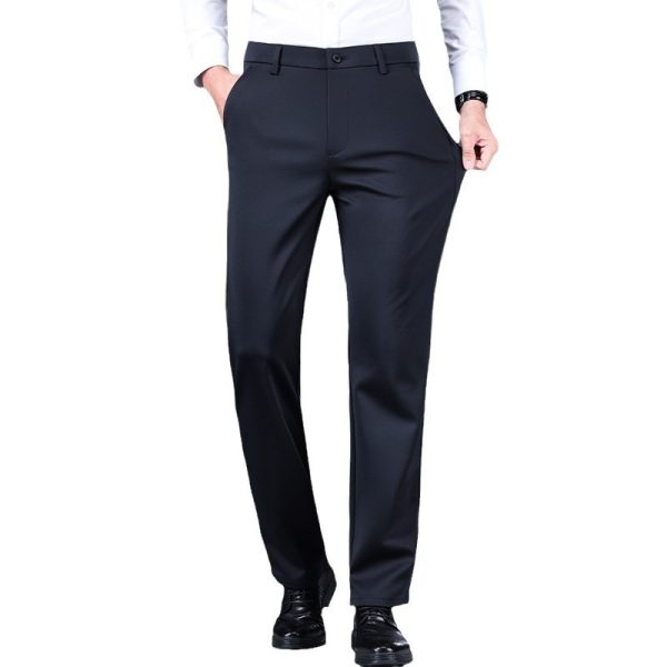 Second image of Men's business trousers suit pants tide