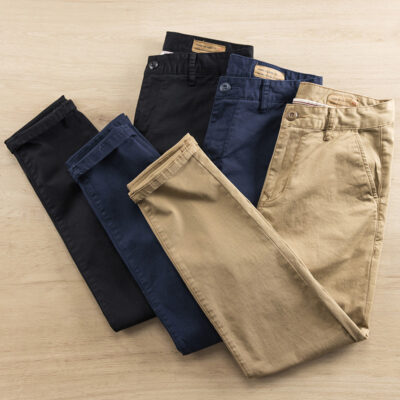 Solid Color Men’s Pants