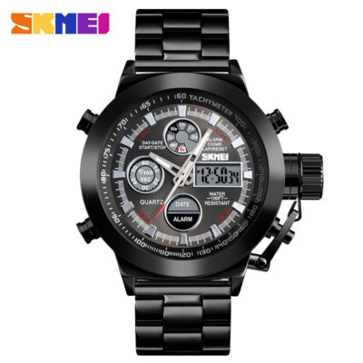 Waterproof Men’s Steel Strap Watch