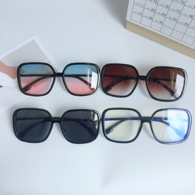Women’s ins square frame glasses