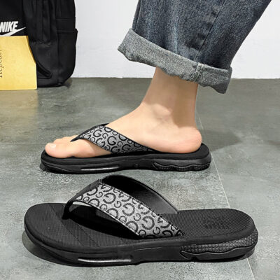 men’s high beach slippers