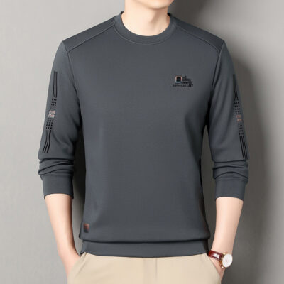 Good quality men’s long sleeve sweatshirt