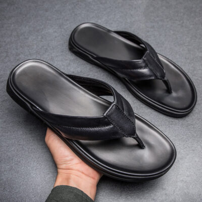 Plain Motion Sandals for men