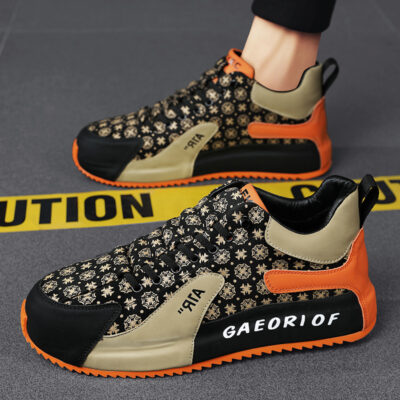 Floral Cloth Casual Shoes