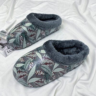 fleece and cotton home slippers