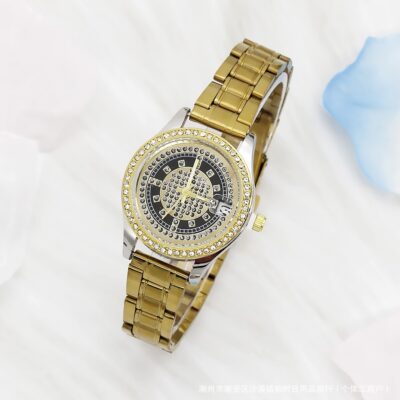Women’s simple diamond wristwatches