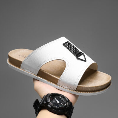 men’s cool outdoor leisure slippers