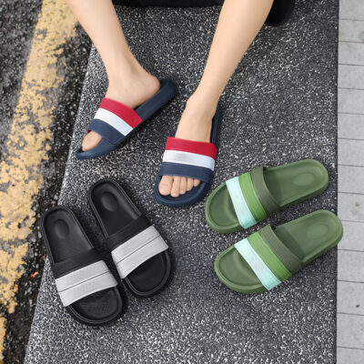Three bar beach non-slip sandals