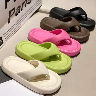 Thick-soled Non-slip Foot Beach Slippers Men