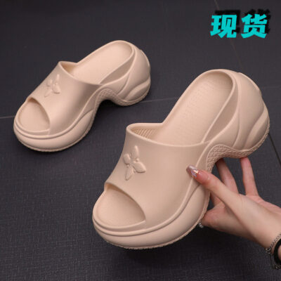 9cm height thick soled women’s sandals