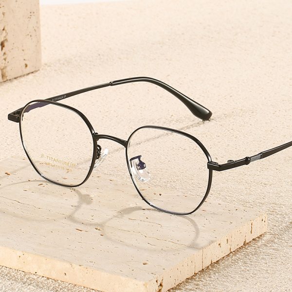 Second image of Ultra-light titanium frame glasses