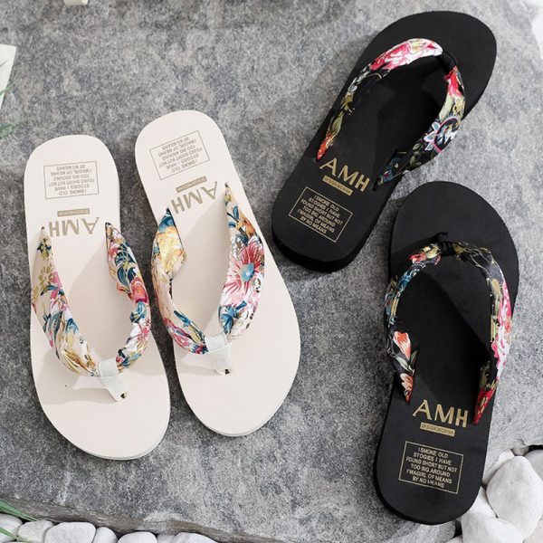 Second image of heel beach women's slippers