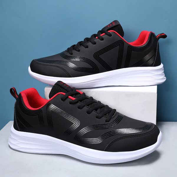 Second image of Men's sneakers leather ultralight  shoes