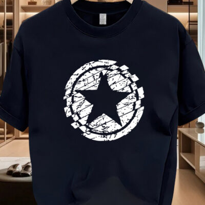 fashion printed short sleeve T-shirt for men