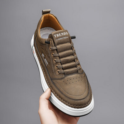men’s leather sneakers