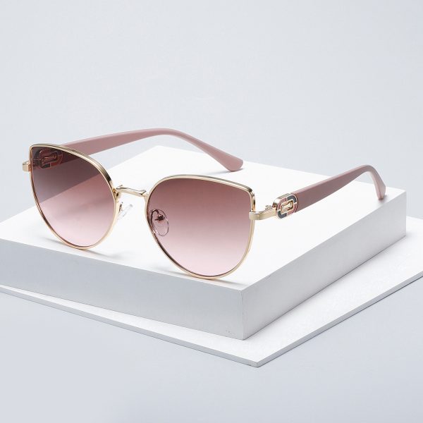 Women's metal glasses